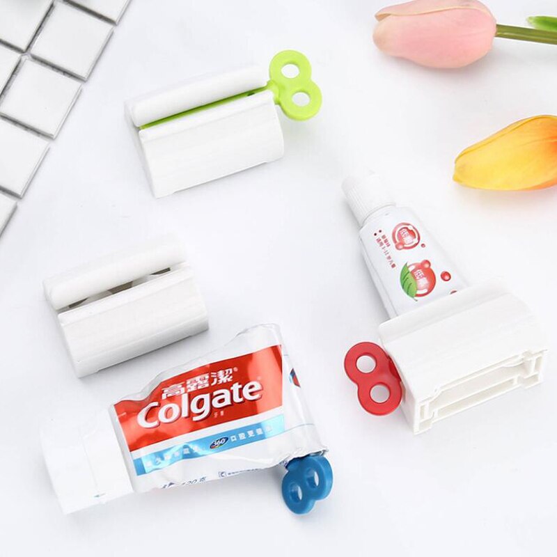 Bathroom Accessories Toothpaste Device Multifunctional Dispenser Facial Cleanser Squeezer Clips Manual Lazy Tube Squeezer Press