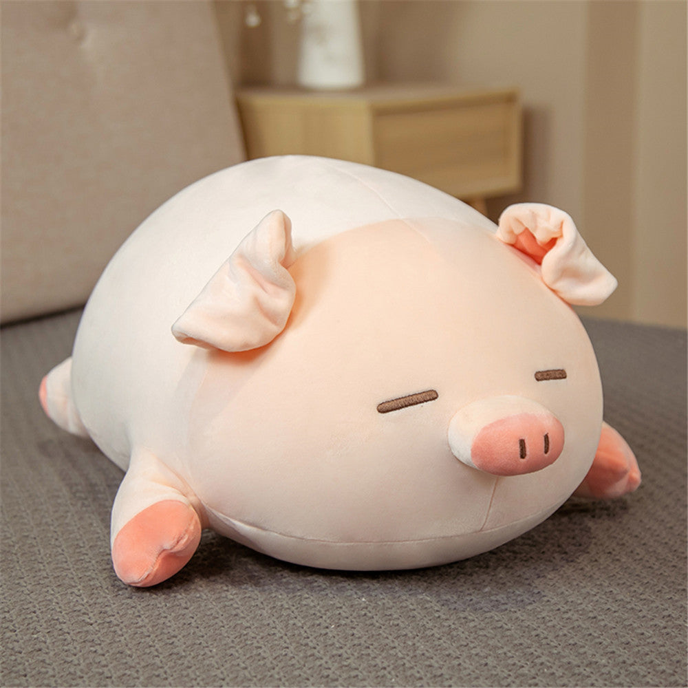 Plush Toy Cute Bobo Pig Doll Pink Pig Doll Girl Sleeping Pillow Doll