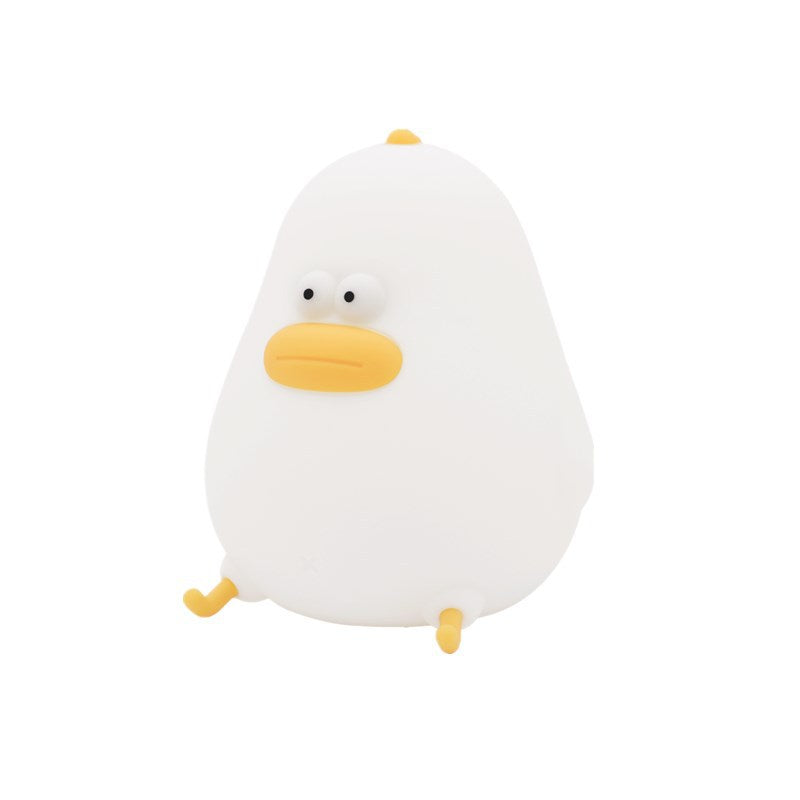 Little Fat Chicken Led Silicone Light USB Charging Dimming Timing With Sleeping Light Children's Eye Protection Night Bedside Night Light