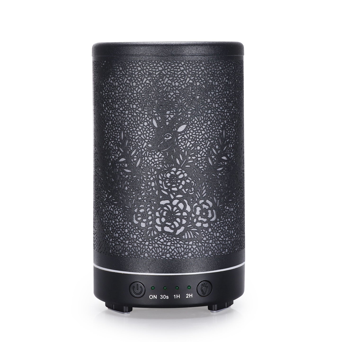 Goat Hardware Iron Aroma Diffuser Spray 100ml Colorful Lights Sika Deer Office Hollow Fragrance Humidifier