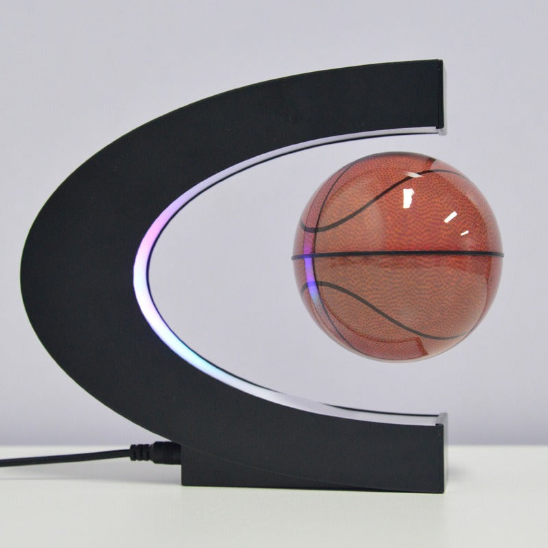 C-Shaped 3-Inch Magnetic Levitation Globe Creative Gifts For Valentine's Day Novel Home Decorations