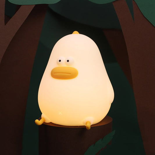 Little Fat Chicken Led Silicone Light USB Charging Dimming Timing With Sleeping Light Children's Eye Protection Night Bedside Night Light